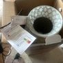White Mosaic Lamp Image 4