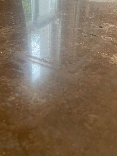 Golden Marble Table