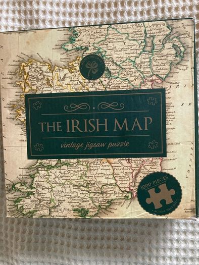 The Irish Map Vintage Jigsaw Puzzle 1000p