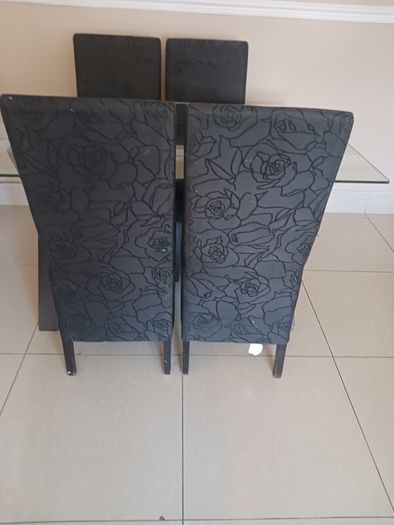 table and chairs