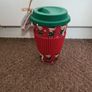 Small Christmas Bamboo Reusable Travel Cup Image 2