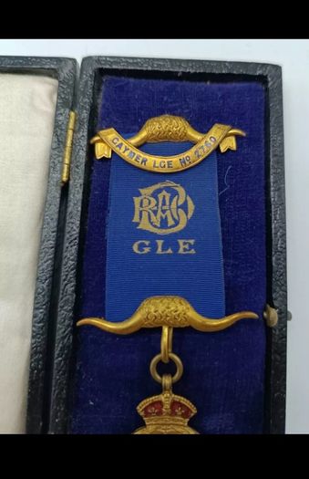 RAOB Gilt & Enamel Medal