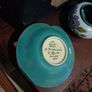 Antique handpainted Gouda Pottery signed Dish Image 3