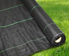 NEW SALE | Heavy Duty Weed Fabric Control 2M X 5M Weed Control Fabric Ground Cover Membrane UV Stabilised Weed Fabric For Patios Garden Flower Beds Landscaping (2M X 5M)