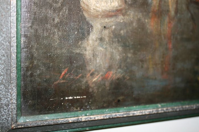 Vintage Oil on Canvas