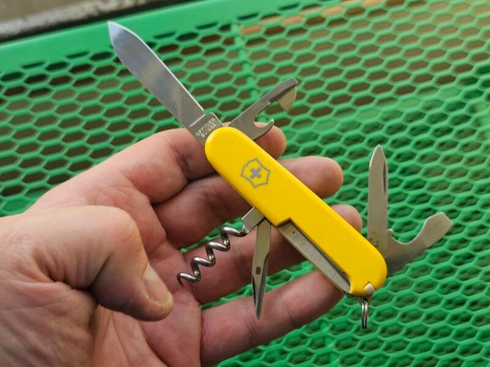 Victorinox Swiss Postal Service Sportsman 84mm Swiss Army Knife Rare Collectable