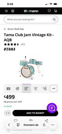Tama Drumkit.