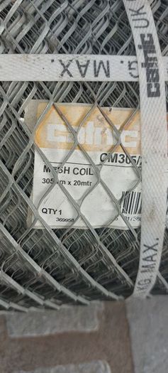 galvanised steel mesh wire coil