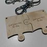 Custom Personalised Anniversary Wedding Gift Birthday Gift Wood laser engrave Image 2