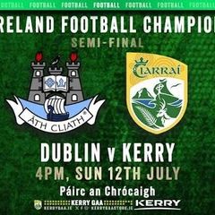 Dublin v Kerry - All Ireland Semi final 12th July Croke Park