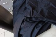 FIRST Home Double Bed  Black Platform Sheet   Valance. New- Out of Packaging.