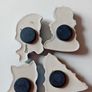 1960s cat magnets x 4 Image 4
