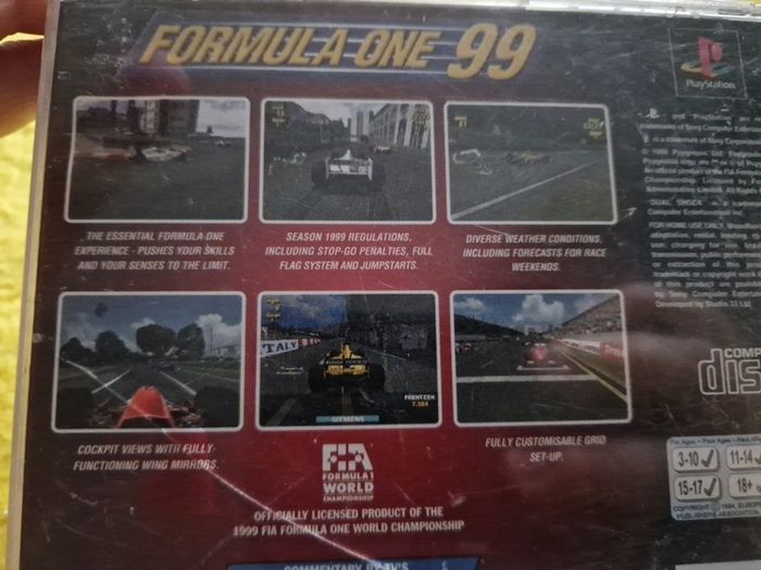 F1 Formula one  99 PlayStation1 Ps1 PlayStation2 Ps2 Games Original