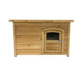 New Medium Wooden Dog Kennel With Perspex Window