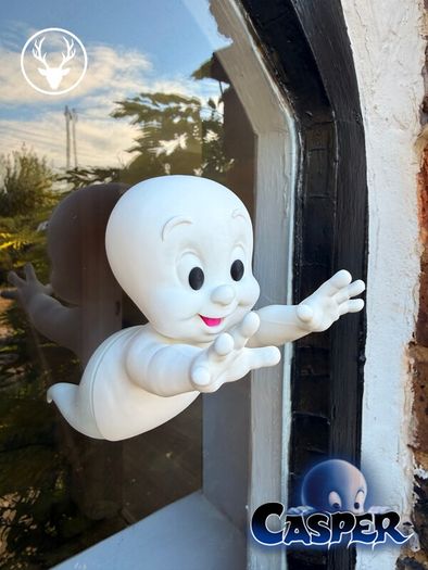 Casper the Friendly Ghost  Halloween Window Decoration