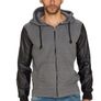 patchwork hoodie grey or black size s and m Image 8