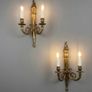 Antique French Empire Torch Sconces Image 2