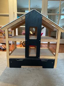 Large wooden with two floors - fully furnished