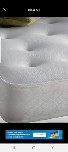 Double Memory Foam Mattress