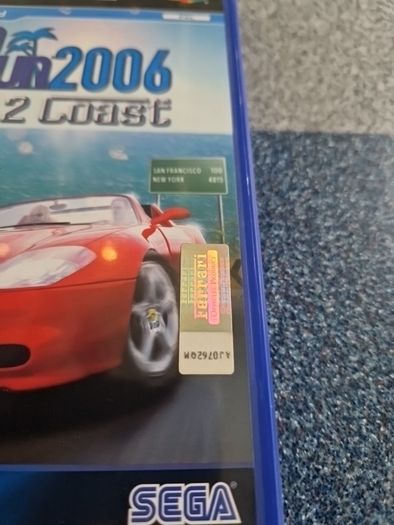 Outrun 2006 Coast 2 Coast Ferrari Official Product PlayStation2 Ps2 Games Original