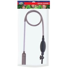 Aqua Nova GC-VAL-GREY Gravel Cleaner with Priming Pump and Shut-Off Valve