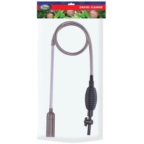 Aqua Nova GC-VAL-GREY Gravel Cleaner with Priming Pump and Shut-Off Valve