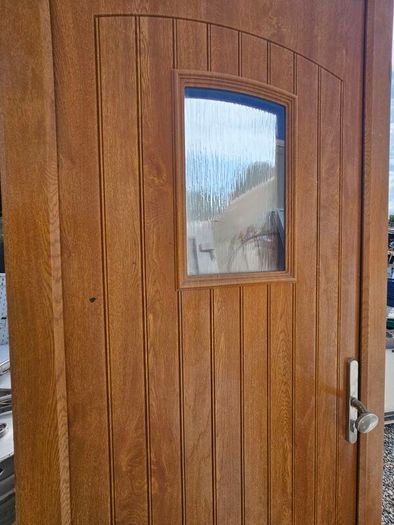 pvc double glazed door