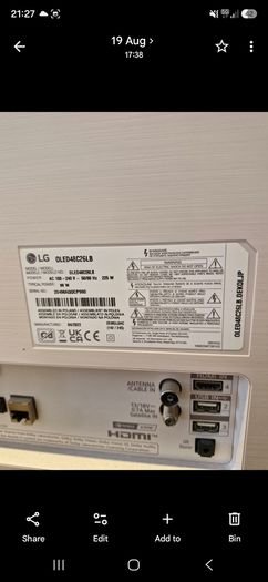 Lg oled tv 48"