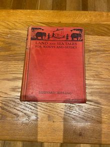 Antique Book Land and Sea Tales for Scouts and G