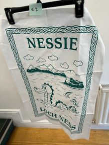 Nessie Tea Towel