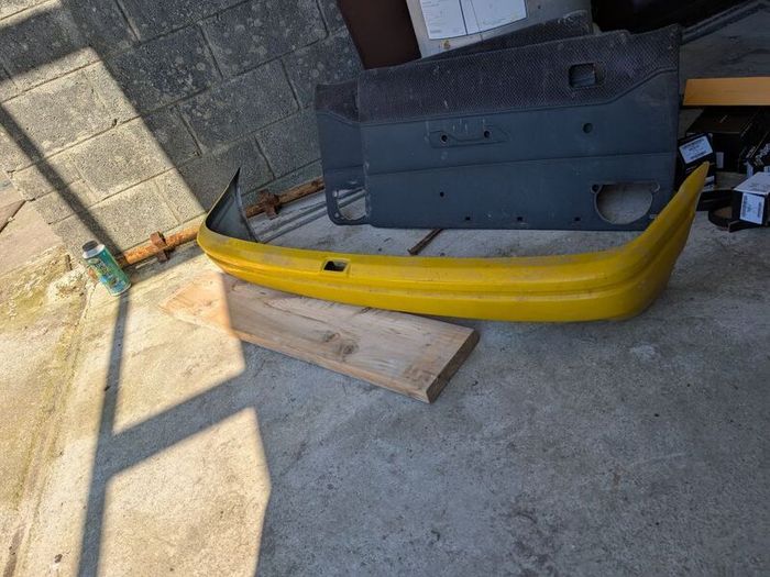 ford fiesta mk3 rear bumper