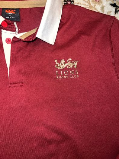 signed lions jersey