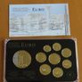 Cyprus euro coins set 24k Gold plated & Rhodium gilt Cypriot medal limited edition Image 2