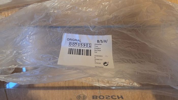 Bosch fridge door Shelf