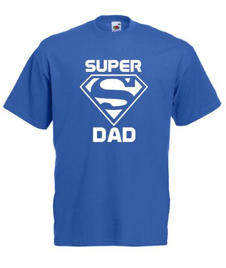 Super Dad T-Shirt  Funny Fathers Day Gifts / Birthday Gift Ideas For Men