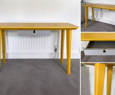 Mustard Yellow Console Table I 118 x 45cm