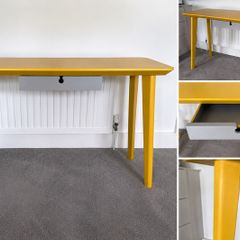 Mustard Yellow Console Table I 118 x 45cm