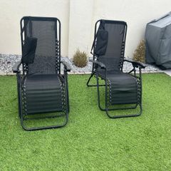 Garden lounge chairs