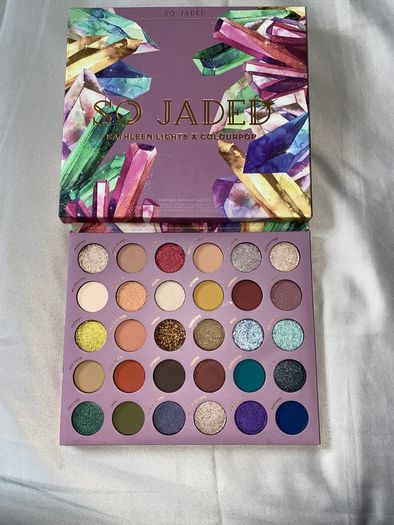 Colourpop so jaded Kathleen light x colourpop brand new palette