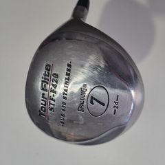 Spalding Tour Flite STF F420 7 Wood Graphite Shaft L Flex Very Good Condition
