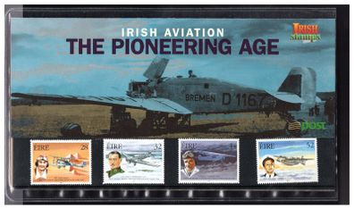 1998 Ireland Pioneers of Irish Aviation Commemorative Stamp, Stamp Presentation Pack