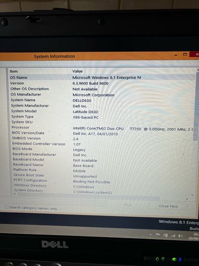 Dell latitude D630 - perfect working order