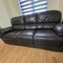 Leather sofa recliner 3 seater Image 3