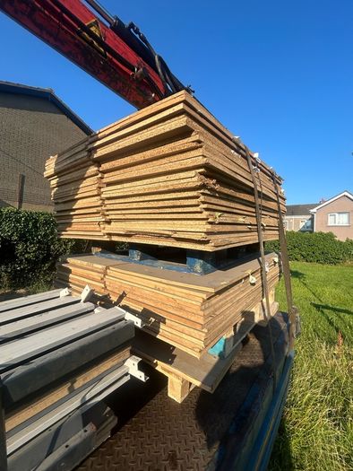 Sheets of wood
