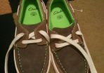 Brand new clarks lace shoe