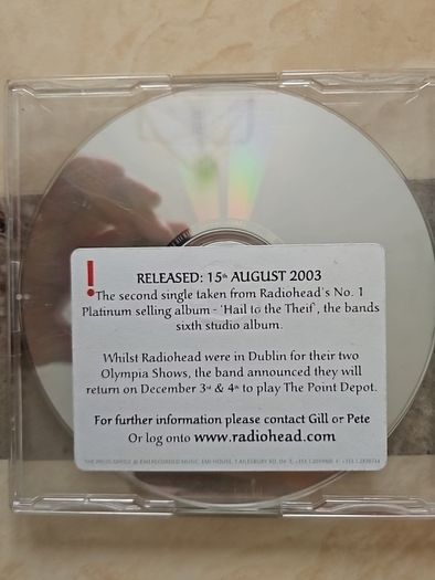 Radiohead CD (Promo) - Go To Sleep