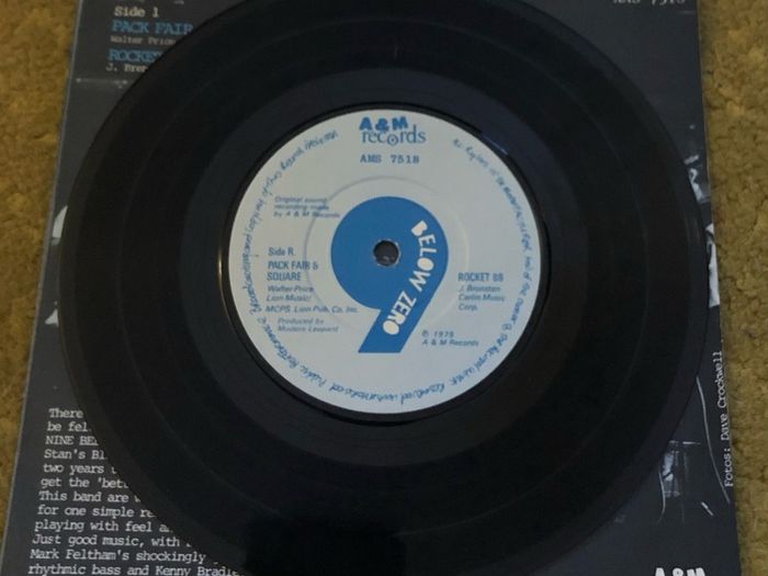 Nine Below Zero - Nine Below Zero EP (1980) 7"