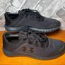 Under Armour Mojo Mens Gym Running Trainers UK10 EUR45 All Black Image 3
