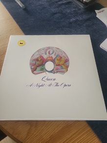 Queen A night at the opera Pressed by Dublin vinyl Ireland