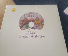 Queen A night at the opera Pressed by Dublin vinyl Ireland